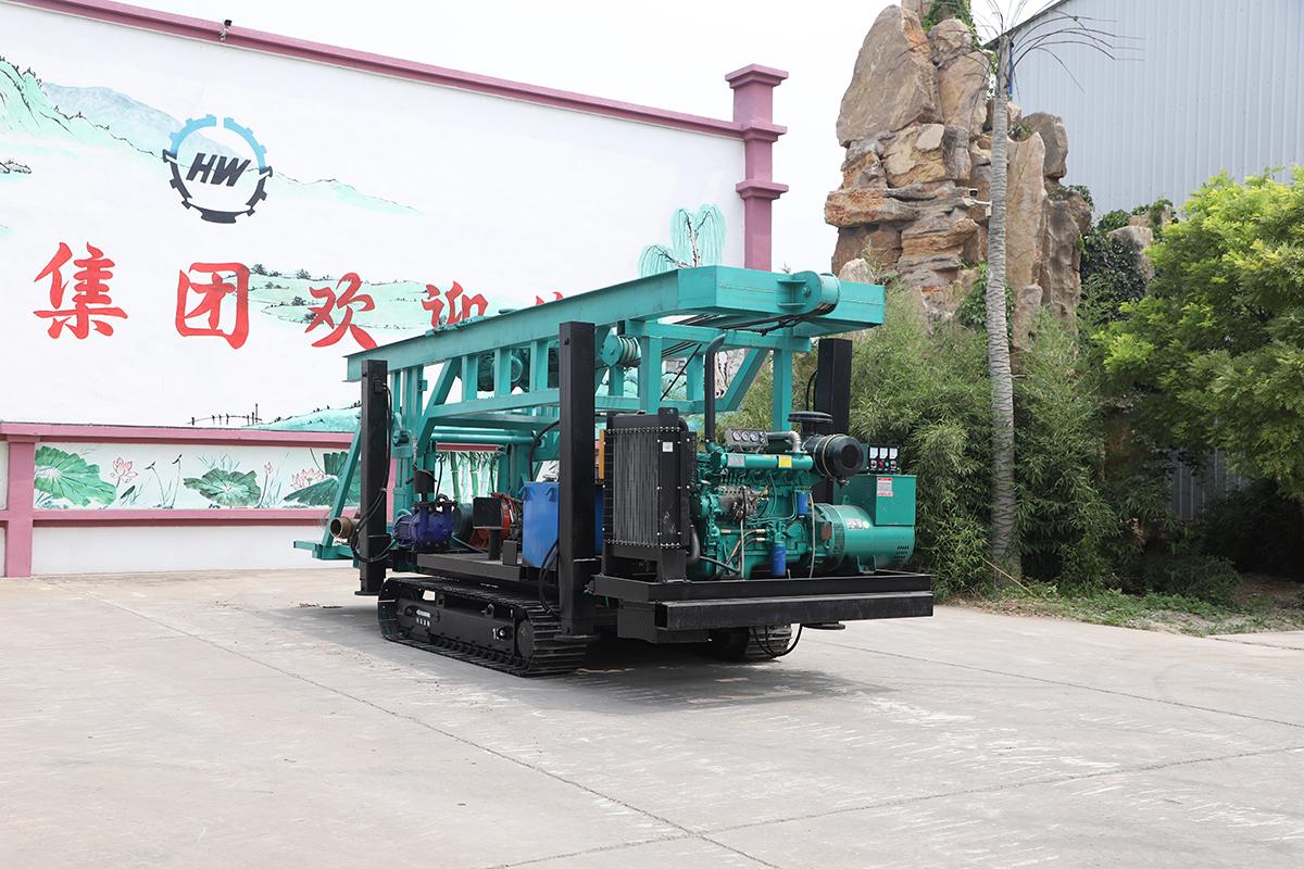 6寸鋼履帶反(fǎn)循環鑽機