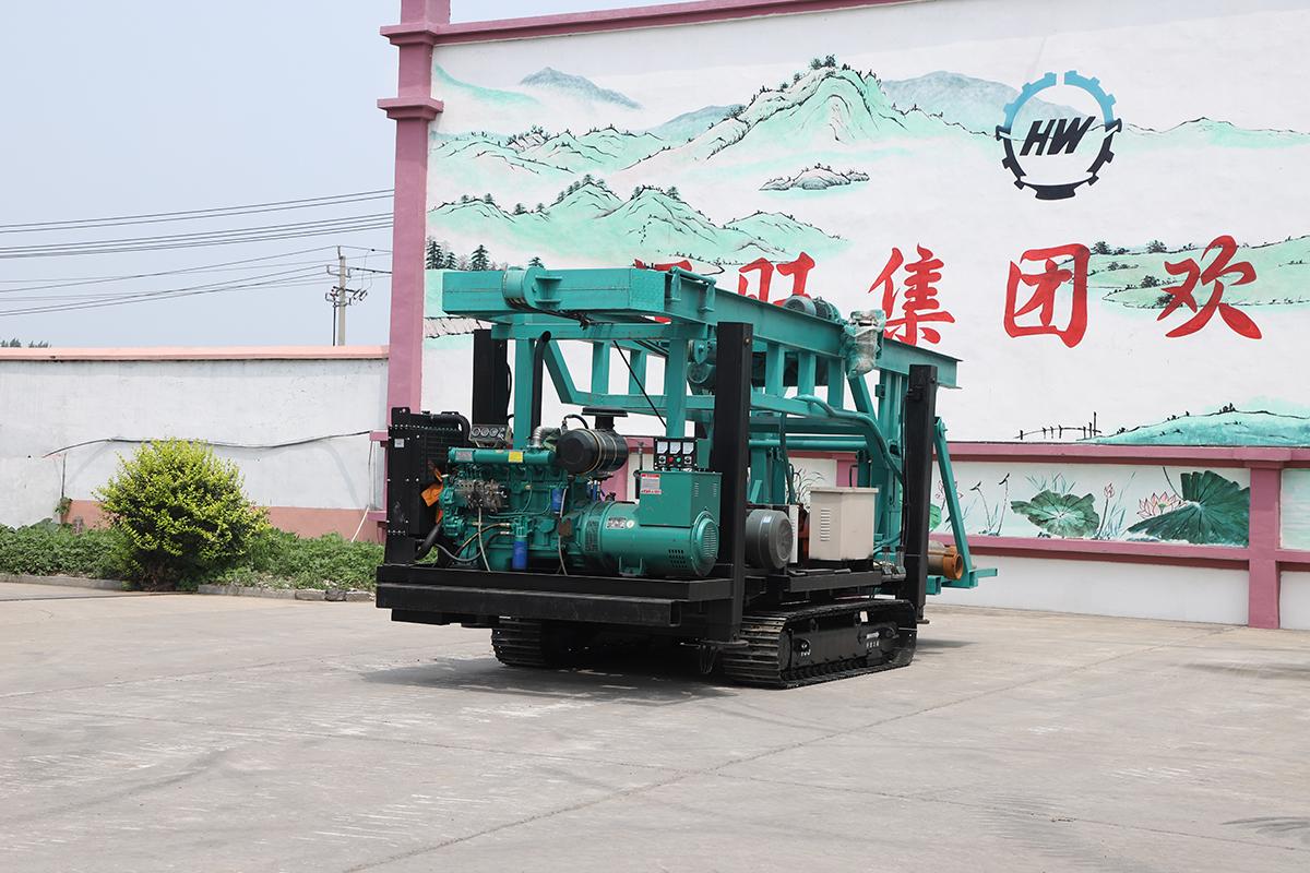 6寸鋼(gāng)履帶反循環(huan)鑽機